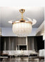 Golden Fasthur 500mm 4 Blades Auto Open Candelliers Ceiling Fan