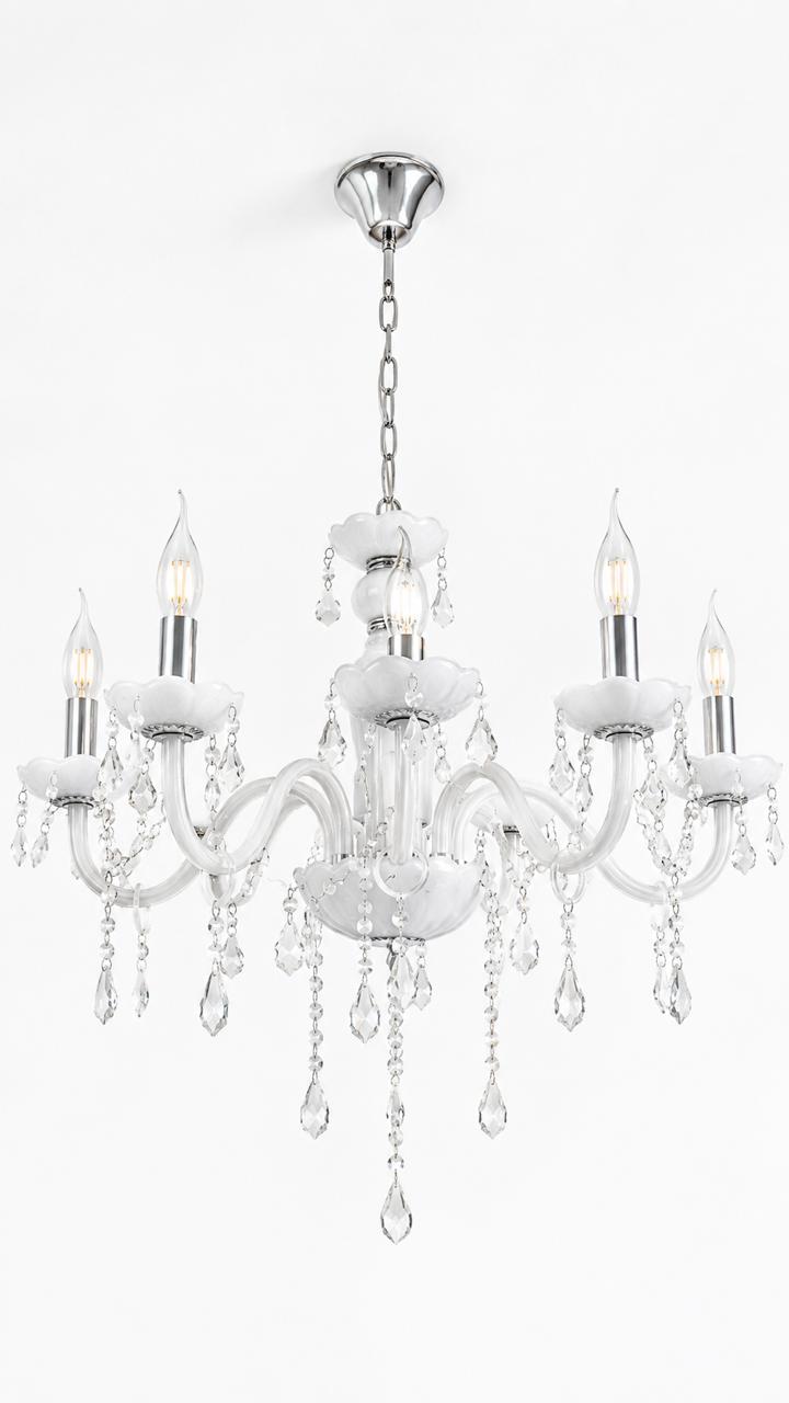 Whitish Italian Candle Jhomer Main image