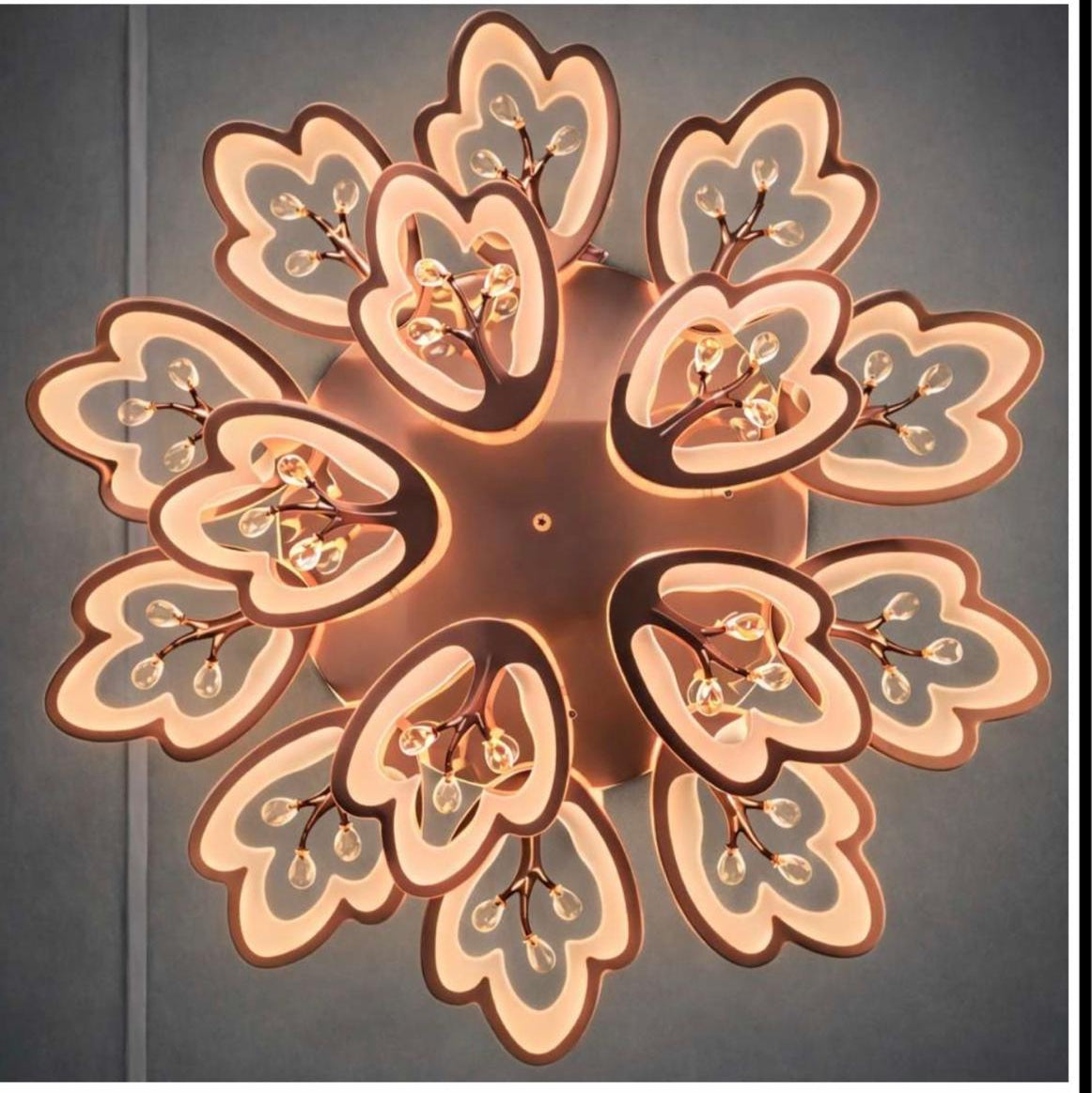 Flat Flower With Remote