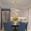 Modern  3 Ring LED Chandelier Ceiling Light